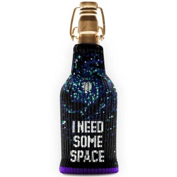 FREAKER I Need Some Space Celestial Bottle / Can Koozie Insulator Sweater NWT - Picture 1 of 6